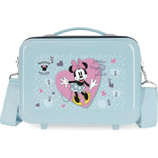 Disney Minnie My Happy Place tualetinis krepšys, mėlynas, reguliuojamas tualetinis krepšys