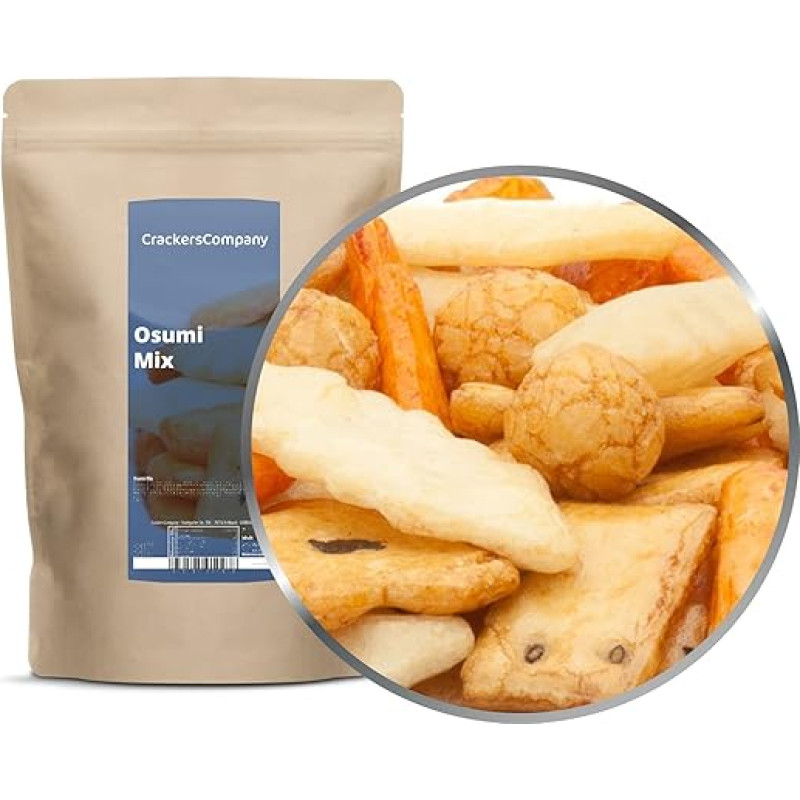 1 x 250 g ryžių krekerių mišinys 