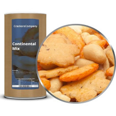 2 x 600 g Riešutų mišinys Vegetariškas daug baltymų Mėgavimasis užkandžiais Ryžių krekerių užkandžių mišinys