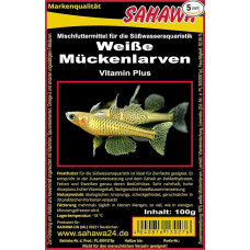 Baltųjų uodų lervos, Frost Food 5 x 100 g pakuotės su sausu ledu -78°C, akvariumas, akvariumas, žuvų maistas, Frost Food
