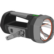ErayLife LED Hand Crank Torch, 5200 mAh Solar Rechargeable Hand Light, 2000 Lumens, 6 Modes, Handheld Light with USB Rechargeable for Outdoors, Power Outage, Emergency, Hunting, Fishing (with Side