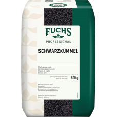Fuchs Professional - Juodieji kmynai | Puikiai tinka daržovėms, kariui ar duonai | Profesionali kokybė dideliems vartotojams | 0,8 kg perdirbamame maiše