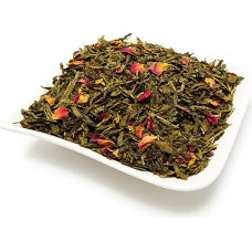 Žalioji arbata | Žaliosios arbatos mišinys - Sencha Cherry Rose - Žalioji arbata su vyšnių skoniu - Natūraliai aromatizuotas arbatos mišinys - Ledinė arbata