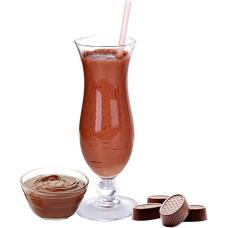 Praline Nougat išrūgų milteliai Luxofit praturtinti L-karnitinu Baltymų sveikatingumo gėrimas be aspartamo (Praline Nougat, 333 g)