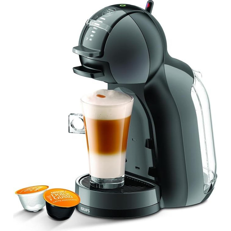 Krups Nescafé Dolce Gusto Mini Me YY1500FD - Kavos aparatas - 15 barų - antracito juodos spalvos