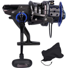 TF10000 Spinnrolle, Salzwasser-Angelrolle, 13+1BB-Lager, Links und rechts, umschaltbar, 4,1:1 Übersetzungsverhältnis, Metallgehäuse, Hochgeschwindigkeits-Angelrad für Meere