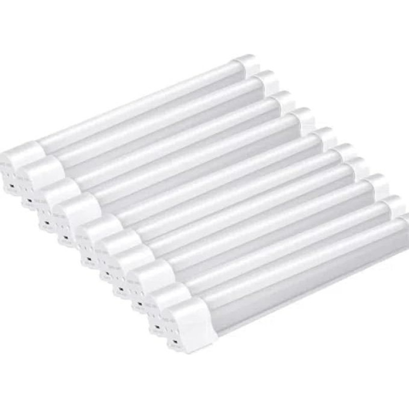 LETOUR LED stovyklavimo žibintas, 10 stovyklavimo žibintų pakuotė, 5 reguliuojamo apšvietimo lygiai, USB įkraunamos baterijos lempos, įkraunamas lauko žibintas su 10400 mAh galios banku, veikiantis 80 val.