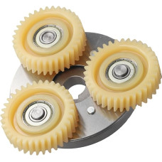 Minhe Verstärkt für 500-W-Motorkupplung mit verzahnten Nylon-Zahnrädern 35T und 36T für Elektrofahrrad- und Roller-Anwendungen (35T Typ 1)