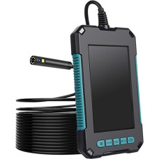 Inspektion Endoskop Kamera mit 4,3 Zoll Bildschirm, Industrielle Endoskop Inspektionskamera mit 8 mm Dual-Linse 1080P Kamera CMOS A698 Chip, 2600 mAh Akku und 10 m Kabel