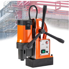 220V Tragbare Magnetbohrmaschine MD-60 Mag Drill Press Elektrische Bohrmaschine, Oberfläche 0,63'' Bohrdurchmesser, für Flexibles (1800W) MD-23A