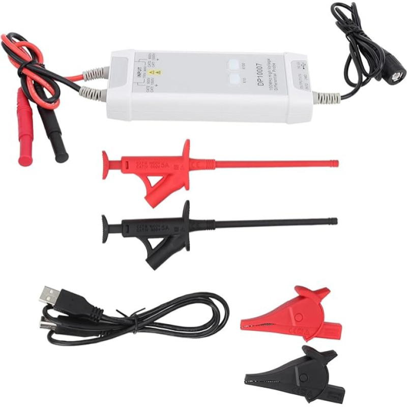 DP10007 Oszilloskop-Tastkopf, 100 MHz, 700 V Hochspannungs-Differenztastkopf-Kit, Zubehör