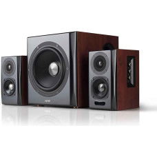 Edifier S350DB Bookshelf Speaker and Subwoofer 2.1 Speaker System Bluetooth v4.1 aptX Wireless Sound, Optical Input