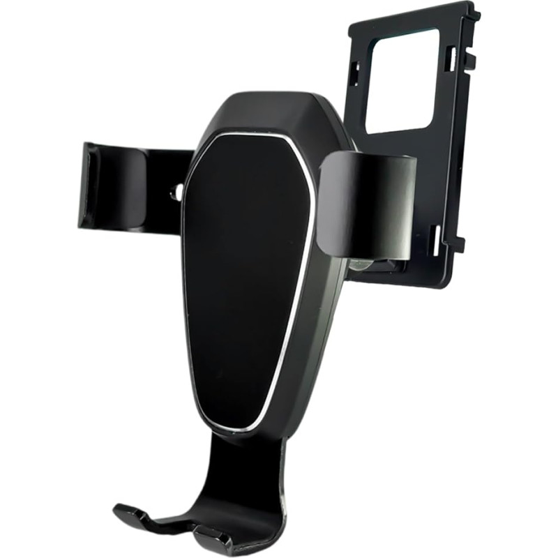Mobiliojo telefono laikiklis VW Golf 7 MK7 2014-2019, automobilinės mobiliojo telefono įkrovimo stotelės Mobiliojo telefono laikiklis Gravity Auto Lock Stable No Jitter Phone Holder Mount Aluminium Alloy Mobile Phone Stand