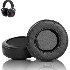 Custom One Pro Ear Pads Replacement Compatible with Beyerdynamic Custom One Pro Plus Headphones Ear Pads Cushions (Perforated Protein Leather/Memory Foam)