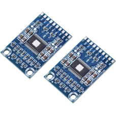 2 vnt XH-M562 TPA3116D2 skaitmeninis garso stiprintuvas DC 12V-24V 2x50W dviejų kanalų
