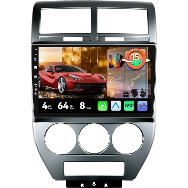 MSD Android 15 automobilinis radijas 