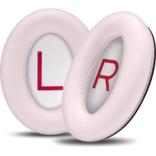 WC PadZ QC45 - Ear Pads for Bose QuietComfort 45 / QuietComfort Se/QuietComfort Wireless Manufactured by Wicked Cushions | Extra Thick Cushions | Premium Durable Stitching | Petal Pink