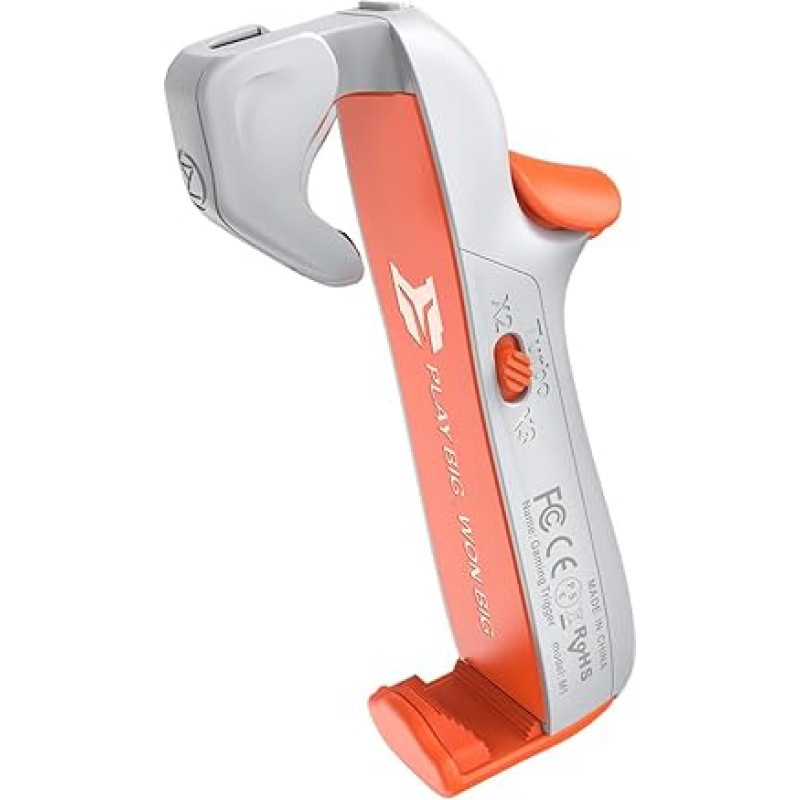 BIGBIG WON Mobile Gaming Trigger, Mobile Game Trigger Plug and Play für iOS und Android Phone, 4,7-6,5 Zoll Spiel Trigger für PUBG/Fortnite/Call of Duty