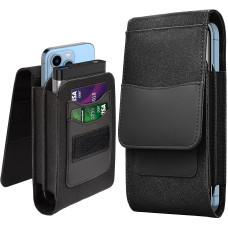 Universalus mobiliojo telefono diržo krepšys Dual Mobile Phone Belt su diržo spaustuku iPhone 16 15 14 13Pro Max, Samsung Galaxy S25 S24 Ultra Belt Bag Dual Phone Holster for Men, Hiking, Camping, BBQ
