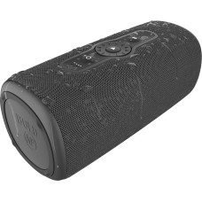 Fresh 'n Rebel Bold M2 Bluetooth Speaker with 24 Clock Playing Time, Waterproof (IP67) Portable Music Box Bluetooth, Party Mode, Volume Control Ring, Deep Bass, Powerful Volume (Black)