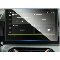 RUIYA Suderinama su Dacia Spring Electric EV 2025 2026 10,1 colio navigacijos apsauginė plėvelė, ekrano apsauga, grūdinto stiklo navigacijos jutiklinio ekrano apsauginė plėvelė, Dacia Spring priedai, 9H