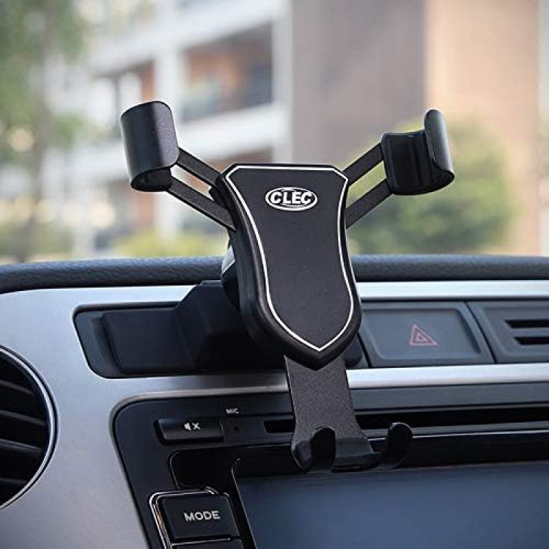 [Darbo pradžia] Išmaniojo telefono palaikymas Išmaniojo telefono palaikymas Automatinės oro kondicionavimo grotelės Tiguan I 2007-2016 / Polo V 6C 2014-2017 / Golf Sportsvan 2016-2018 (Le Noir)