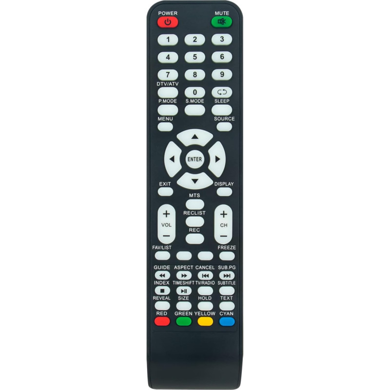 VINABTY Pakaitinis nuotolinio valdymo pultas, suderinamas su Graetz TV GR32E3200