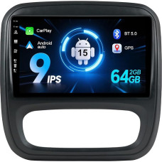2G + 64G 9 colių ekrano automobilinis radijas 