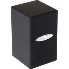 Ultra Pro Satin Tower Deck Box Deck Box, choice of colour., Black / black