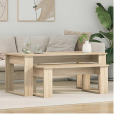 Kavos rinkinys 2 vnt Sonoma-Eiche Holzwerkstoff, 16,96 kg, 8000134