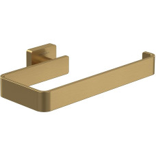 Villeroy & Boch Elements Striking Wall Mounted Brass Towel Rail Bathroom Towel Rail Square Length 209mm - Brushed Gold