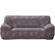 jianyana Stretch Couch Cover Polyester Spandex Printed Elastic Couch Sofa Slipcovers 1/2/3/4 Seater Furniture Protector Covers Non Slip Cover for Kids/Dogs/Pets (Three Seat, Nordic Style)