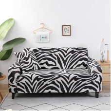 HOOBUY Spausdintas sofos dangtelis Stretch Couch Covers Patterned Two Seater Slipcovers for 2 Seater Cushion Couch Love Seat Set (HW, 2 Seater/Two Seater)