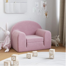 Rožinė sofa-lova Minkštas pliušas, poilsio sofa, sofos ir kušetės, poilsio sofa, sofa gyvenamajam kambariui, 357021