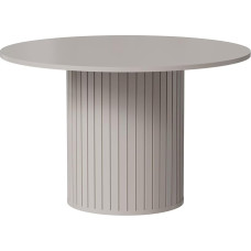 designimpex Roma DO-8 Design Dining Table Round Dining Room 120 x 75 cm Cashmere