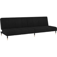 Genérico wenjingqi-375880 2 vietų juodo aksomo sofa
