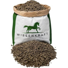 Wikra ForSure - 1 kg - natūralus papildomas maistas arkliams, sukurtas kartu su veterinarijos gydytojais, skirtas skrandžio, išmatų vandens ir žarnyno sutrikimams, 100 % natūralus, be grūdų, pramoninis
