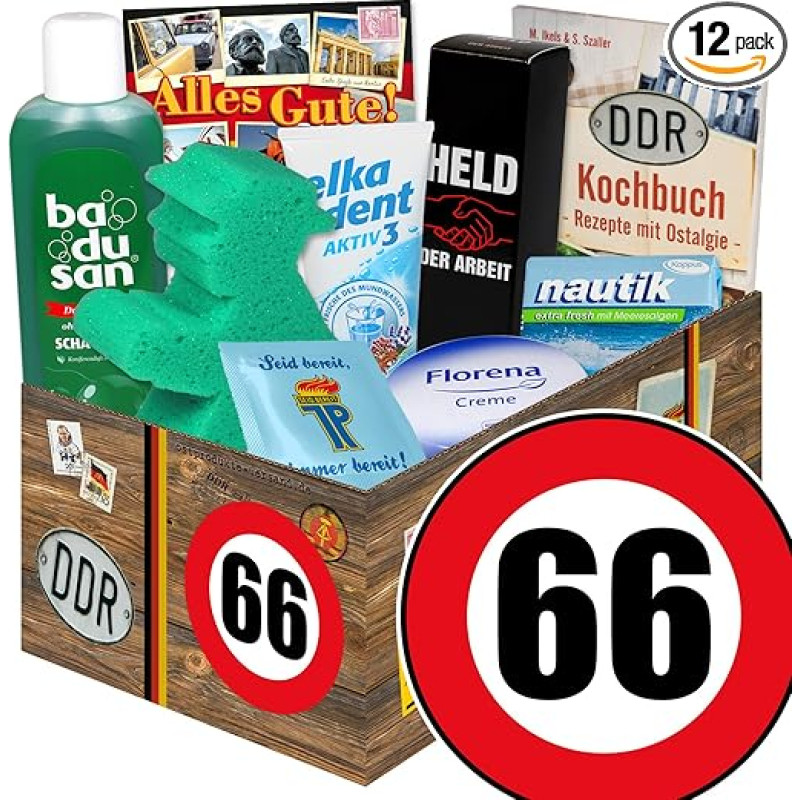 66th Birthday / Care Set / Gifts for Grandpa