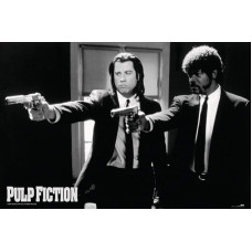 1art1® 39100 Pulp Fiction Guns Poster 91 x 61 cm