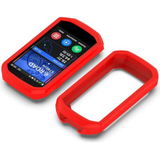 Blueshaweu Garmin Edge 1050 Raudonas silikoninis dėklas, suderinamas su Garmin Edge 1050