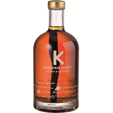 Karavan - Konjakas, rafinuotas su cinamono lazdelėmis, aukštos kokybės alkoholis, 40 % tūrio (1 x 0,7 l) (6 pakuočių)