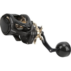 AMONIDA Angelrolle, 9+1BB Spinnrolle, Hochgeschwindwindigkeits-Leichte Kohlefaser-Metalllegierung, mit 16 Kg Bremskraft, Konischem Keramikauslass, für Baitcasting-Salzwasser-Süßwasserfischen