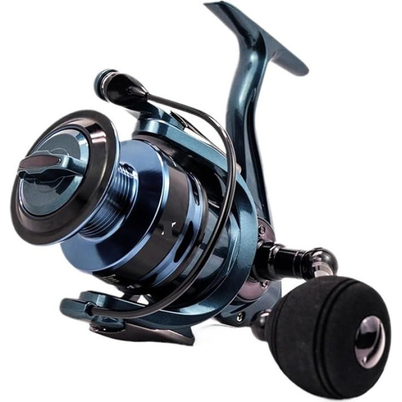 Kompatibel for Legierung Angelrolle Doppelspule 5,5:1 4,7:1 Übersetzungsverhältnis Speed Spining Casting Reel Karpfen for Salzwasser