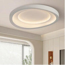 LED lubų šviestuvas, 50 cm reguliuojamas 3000 K - 6500 K svetainės kambario lubų šviestuvas, minimalistinis svetainės kambario lubų šviestuvas su nuotolinio valdymo pulteliu, skirtas miegamajam, vaikų kambariui, studijai, virtuvei, prieškambariui
