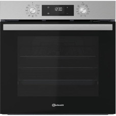 Bauknecht BBA285HU1I Built-In Oven, 60 cm, 71 L Cooking Space, Hot Air Oven with 12 Functions, Power Hot Air, Maxi Cooking, Pizza Function, Retractable Towel, 1-Way Partial Extension, Black