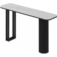 Moderner Konsolen-Akzenttisch, schmaler langer Eingangstisch für Wohnzimmer, Sofatisch, Akzent, Flurtisch