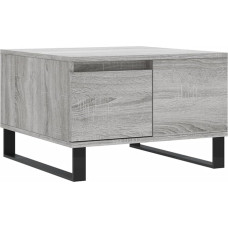 vidaXL kavos staliukas Grey Sonoma 55 x 55 x 36,5 cm Medienos medžiaga
