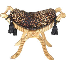 Prabangi karališko dizaino Liudviko XV baroko stiliaus Madame de Pompadour sėdynės gondola Cat350a16 Palazzo Exclusive