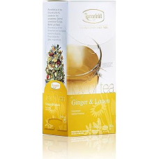 Ronnefeldt Ginger & Lemon 'Joy of Tea' Herbal Tea, 15 arbatos maišelių, 60 g, Kiekis: 6 vnt.