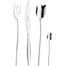 Pinti Inox Pinti Stainless Steel Design Cutlery Tulipani Extra 24-Piece Set